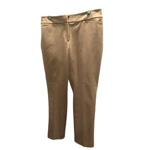 Ann Taylor Trousers Career Office Work Teacher Neutral Versatile Size 12 Petite